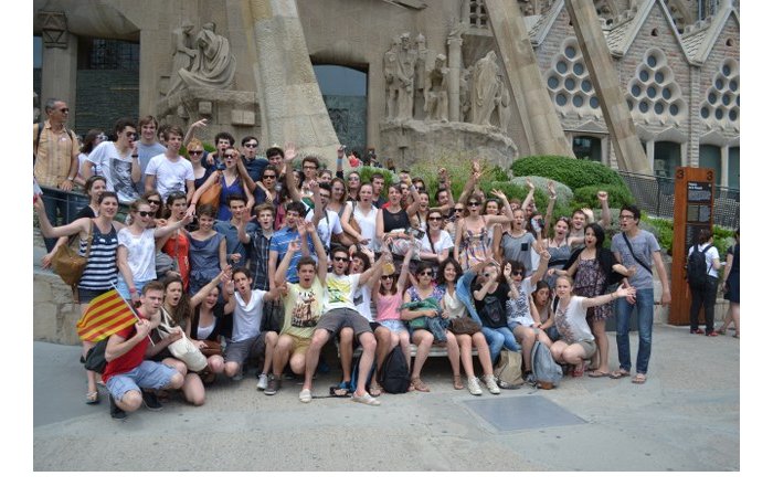 Devant la Sagrada Familia – Barcelone - 2013