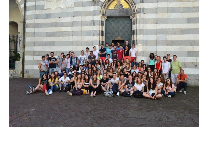 Devant la Cathédrale San Lorenzo – Gênes 2015